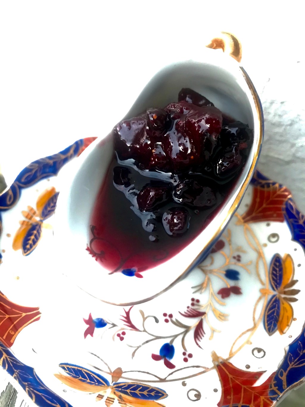 Red Drunken Figs and&nbsp;Blueberries