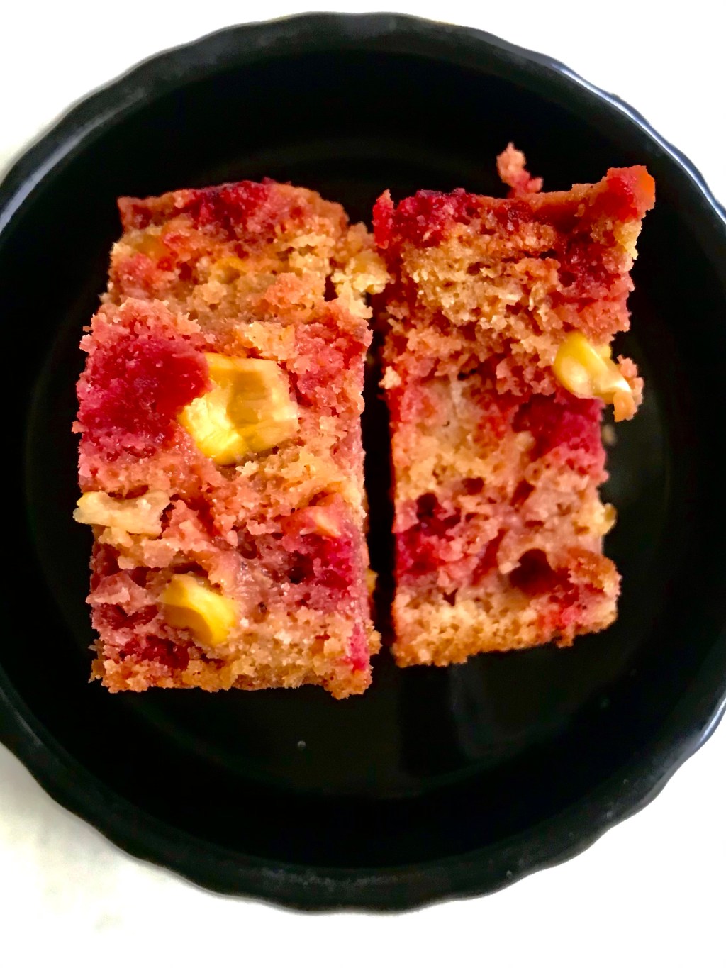 Cornbread with Kernels and&nbsp;Beetroot