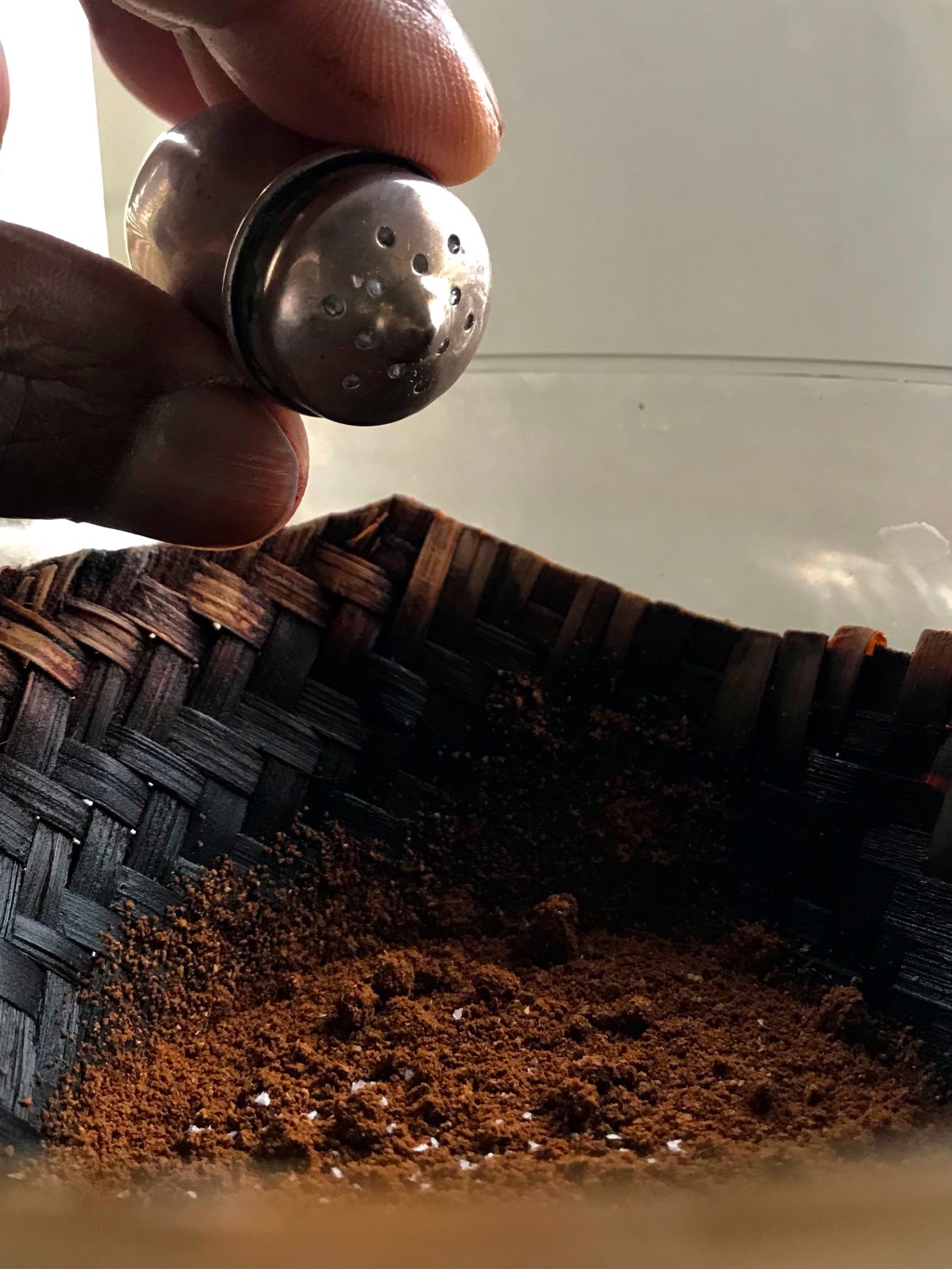 I do not like to talk much about it but based on science, culture, and the joy of a fine, detailed, exquisite life, a minuscule touch of salt will accompany my coffee in the brewing process —&nbsp;daily