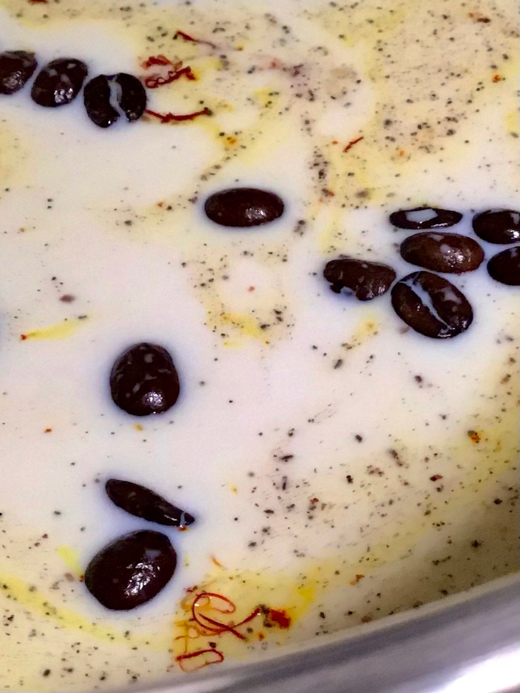 On becoming a coffee saffron milk&nbsp;rice