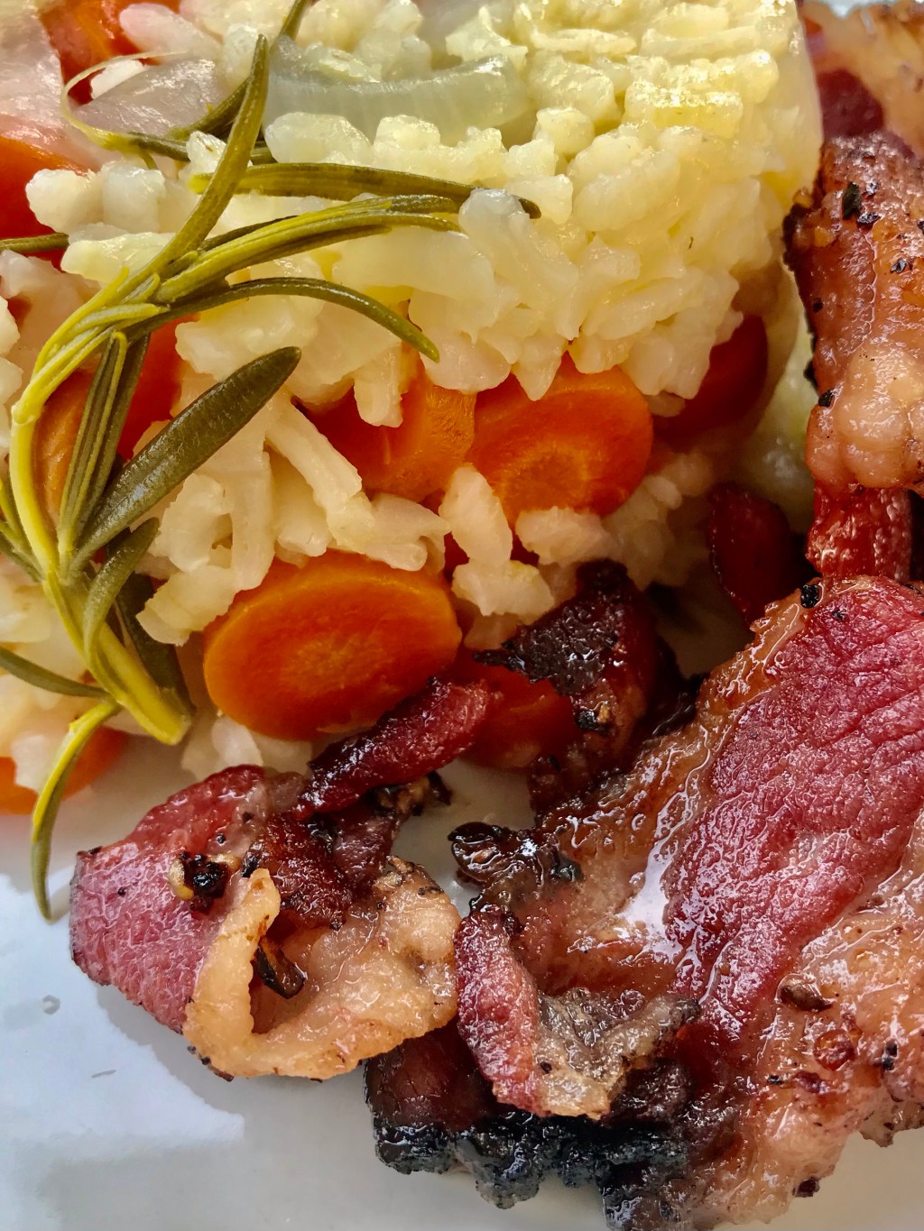 Arborio Rice with Carrots, Angus&nbsp;Bacon