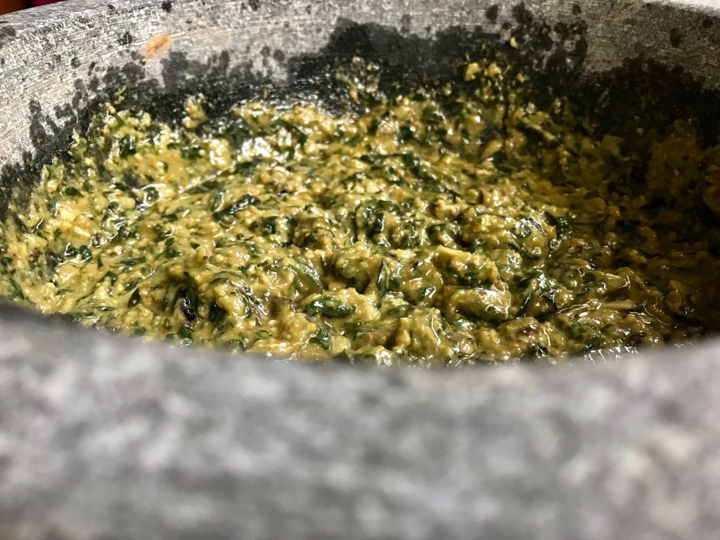 Fig Pesto in&nbsp;Mortar