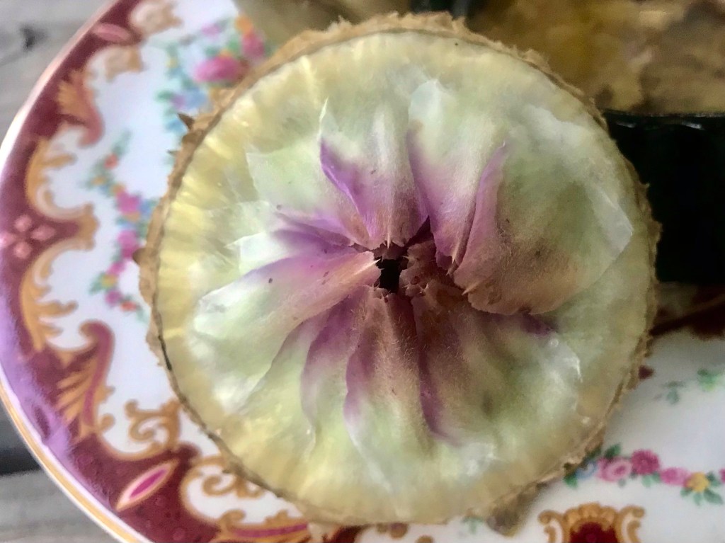 The sensual aspect of an&nbsp;artichoke