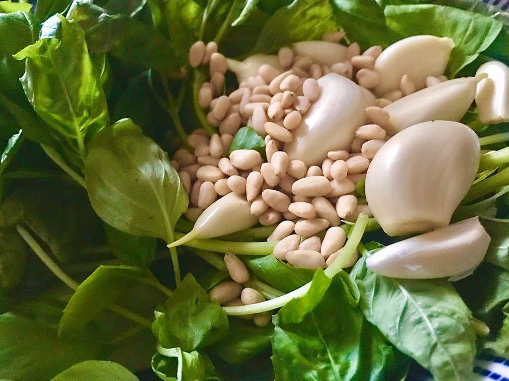 Suddenly an impulse that pesto could be made the first week of the&nbsp;year