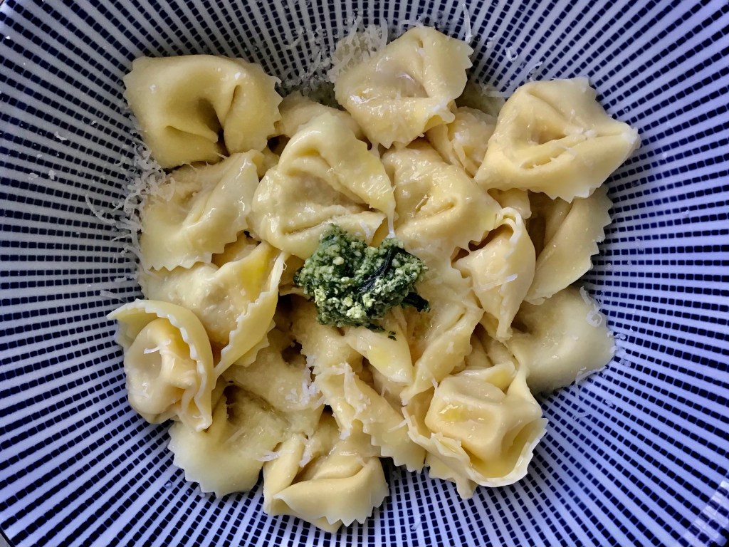 My first (out of season) pesto of the&nbsp;year