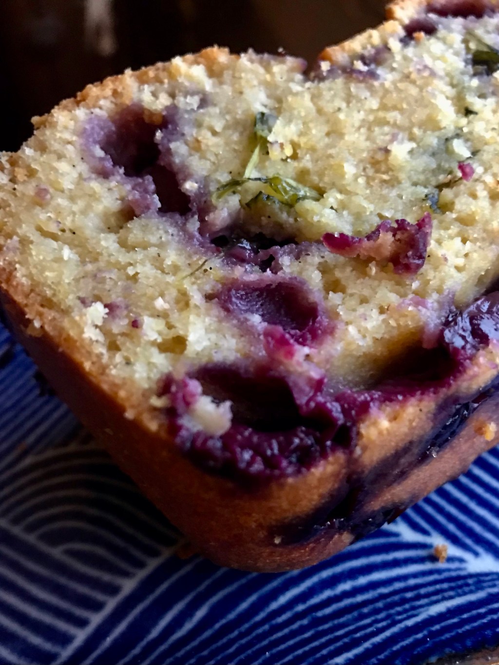 Based on today’s blueberry-basil-cornbread, the time to share the recipe is&nbsp;near