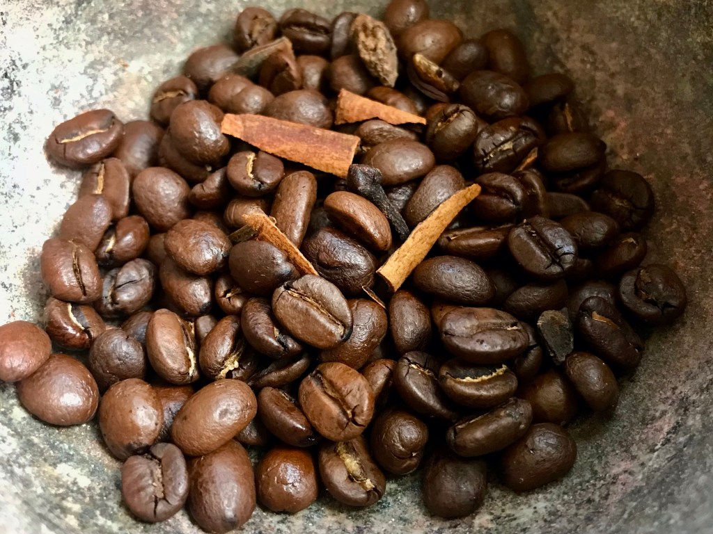 Coffee, clove, star anise, and&nbsp;cinnamon