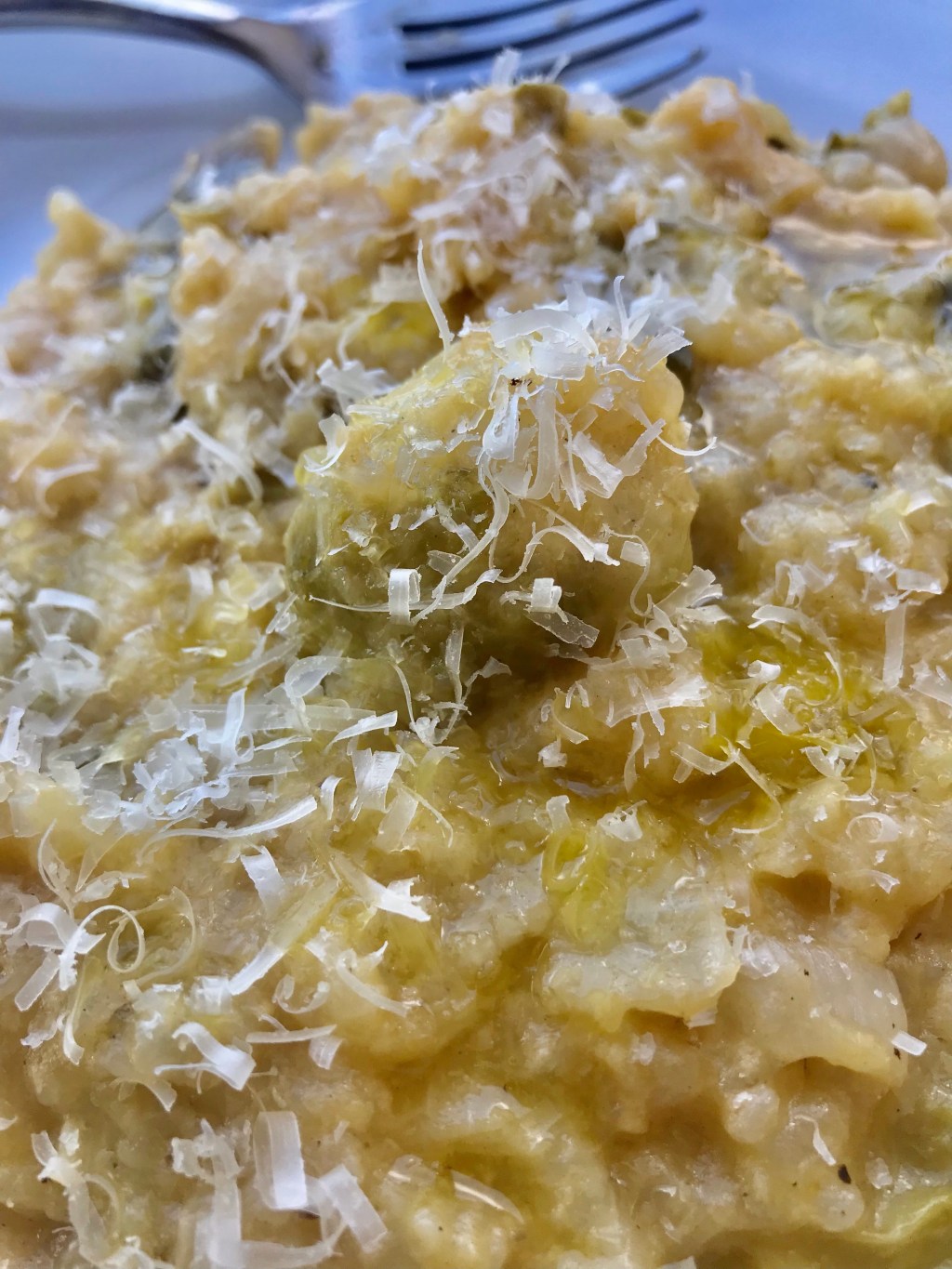 Brussels Sprout Risotto