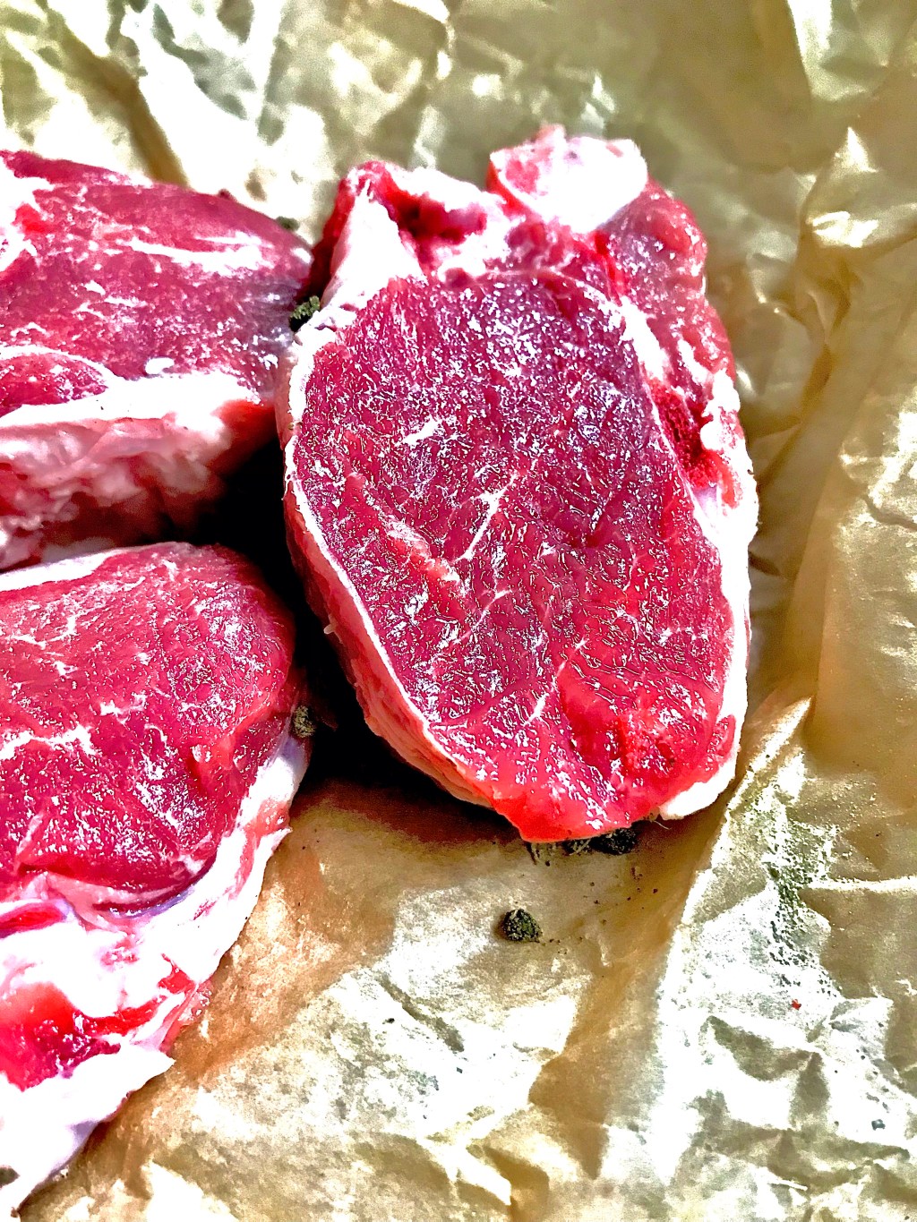 Lamb loin chops