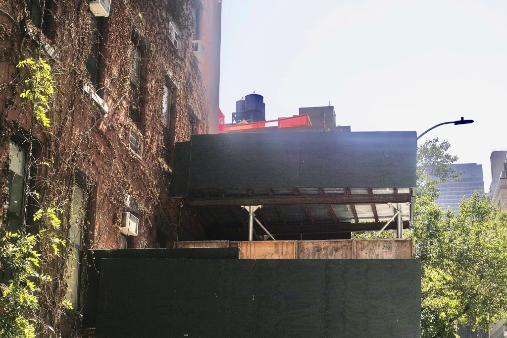 Branches-Scaffolding-Water Reservoir Collage