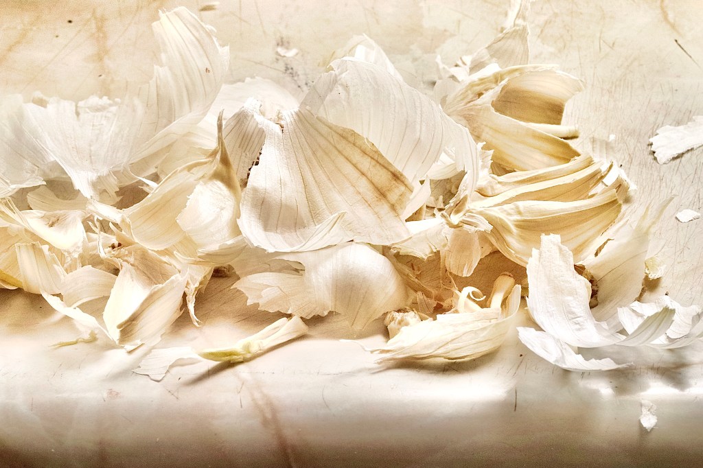 Garlic Debris