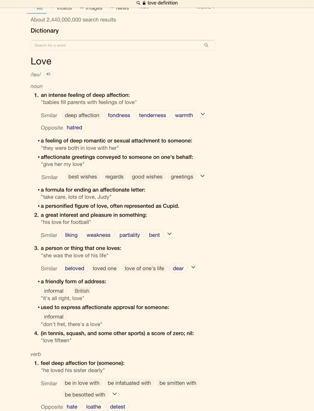 Astonishment was my first&nbsp;love