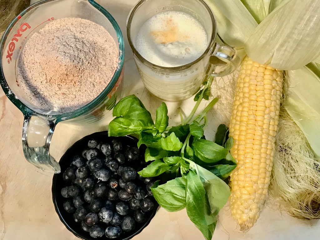 Another Blueberry-Basil-Cornbread Week begins&nbsp;now