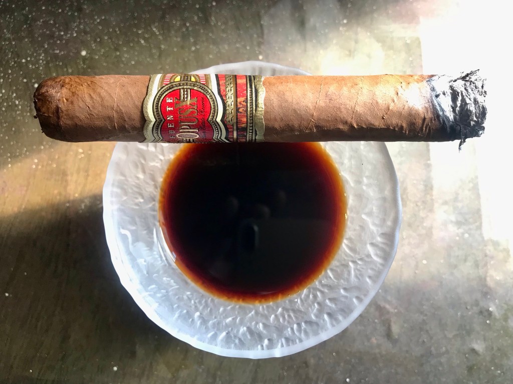 Early cigar on late&nbsp;coffee