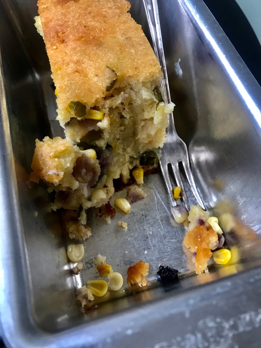 Blueberry-Basil Cornbread