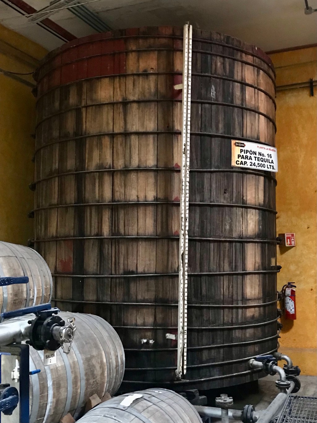 Pipón No. 16 para Tequila Cap. 24,500&nbsp;LTS.