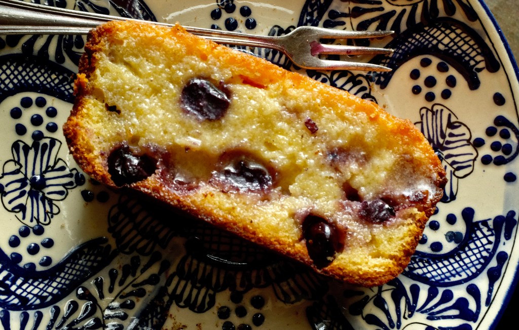 Blueberry Cornbread with goat&nbsp;butter