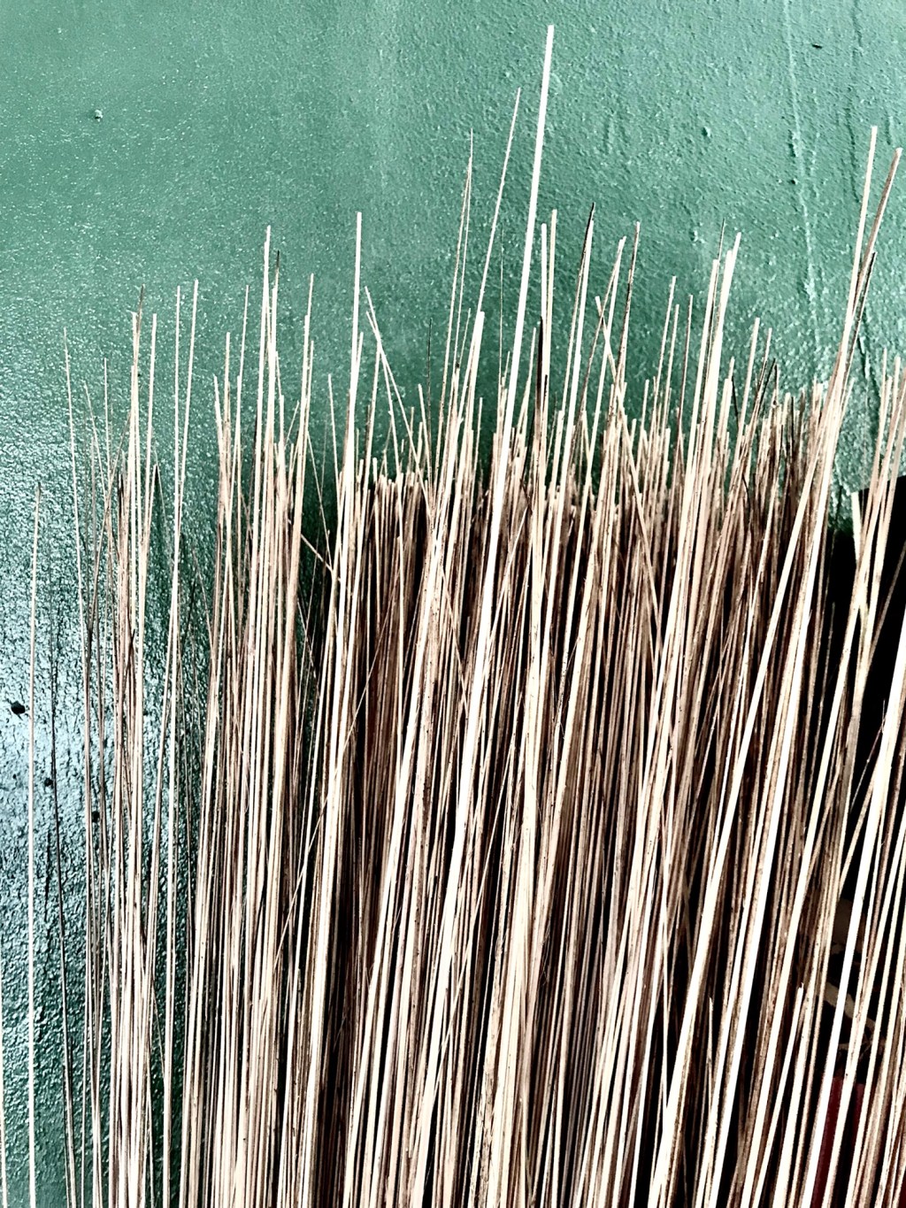 Seemingly in the midst of progress with broom&nbsp;pieces