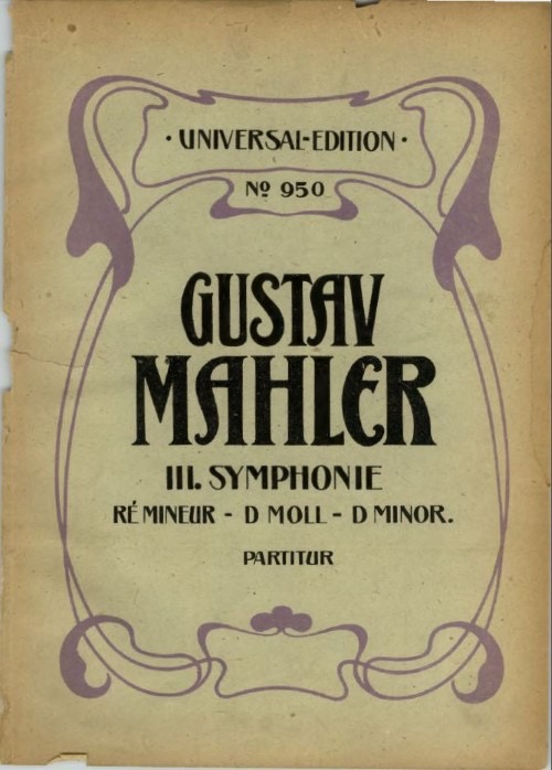Recurring Music Series: Symphony, Mahler&nbsp;#3