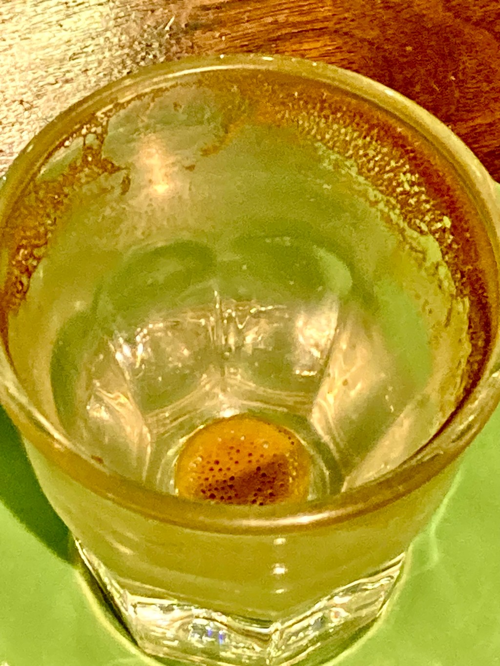 Late cortado — otherwise known as undrinkable coffee rests