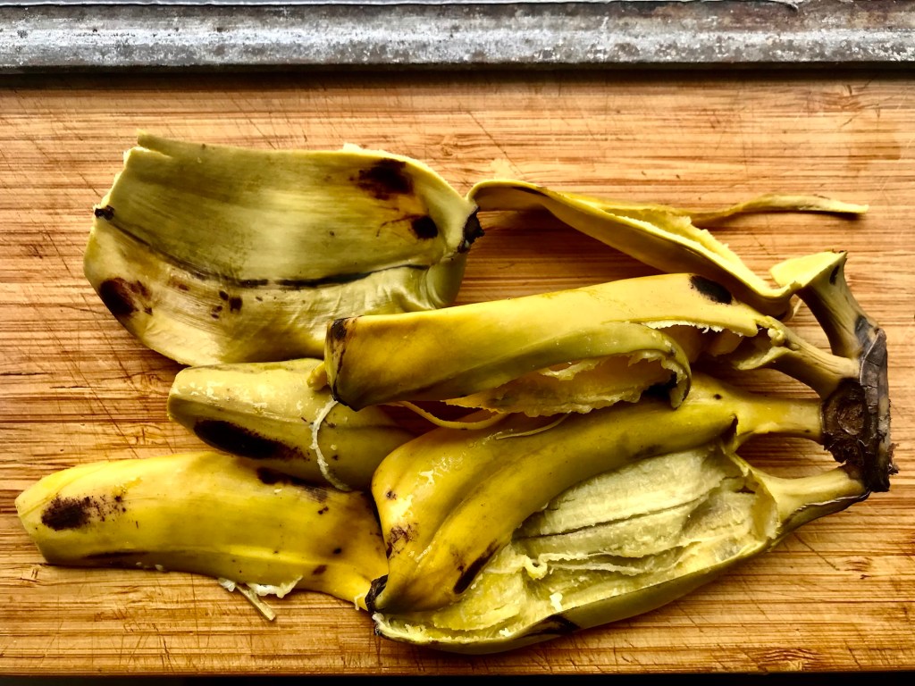 Banana peel after&nbsp;boil