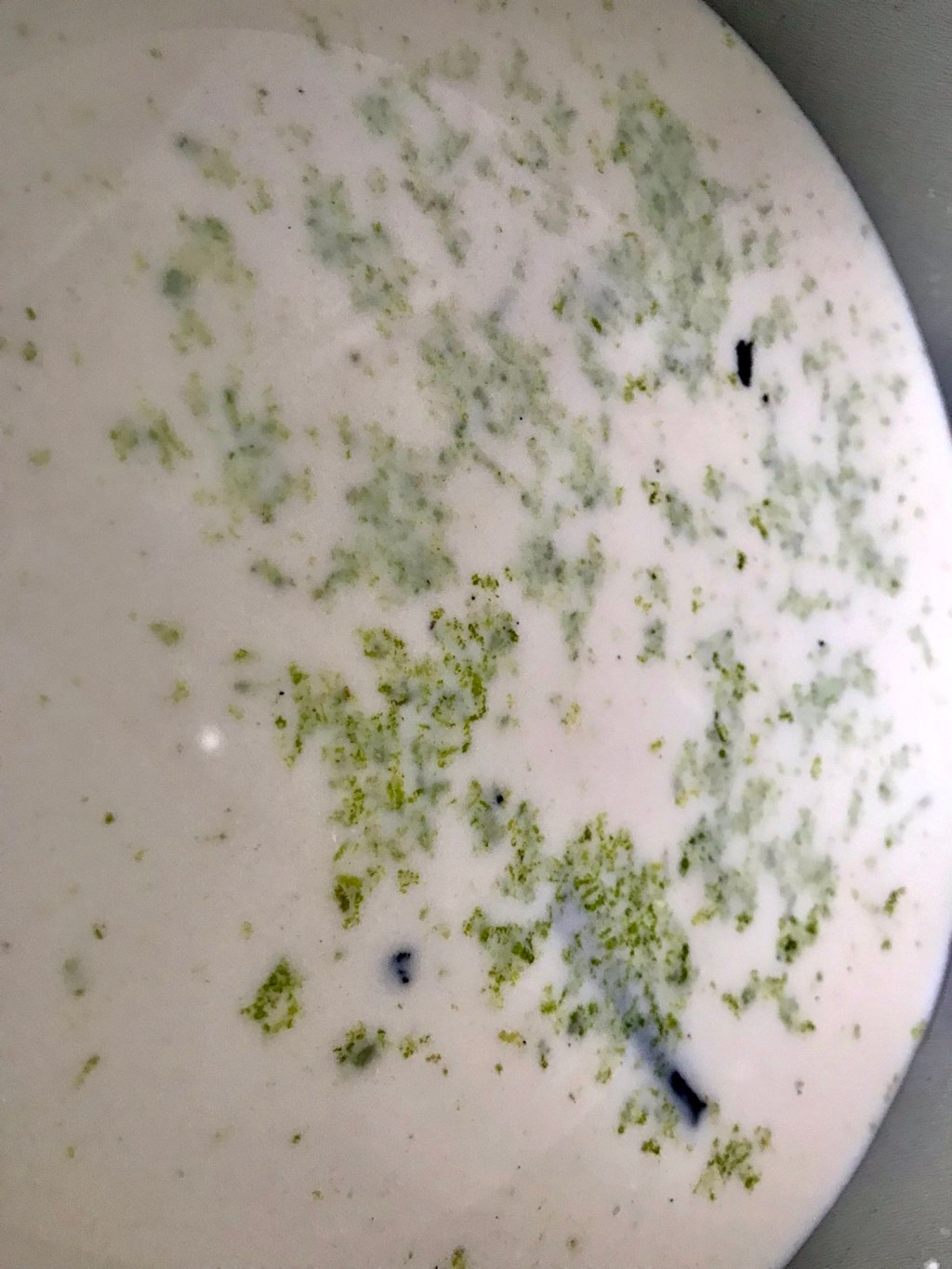 Starting a Milchreis with lemon&nbsp;peel