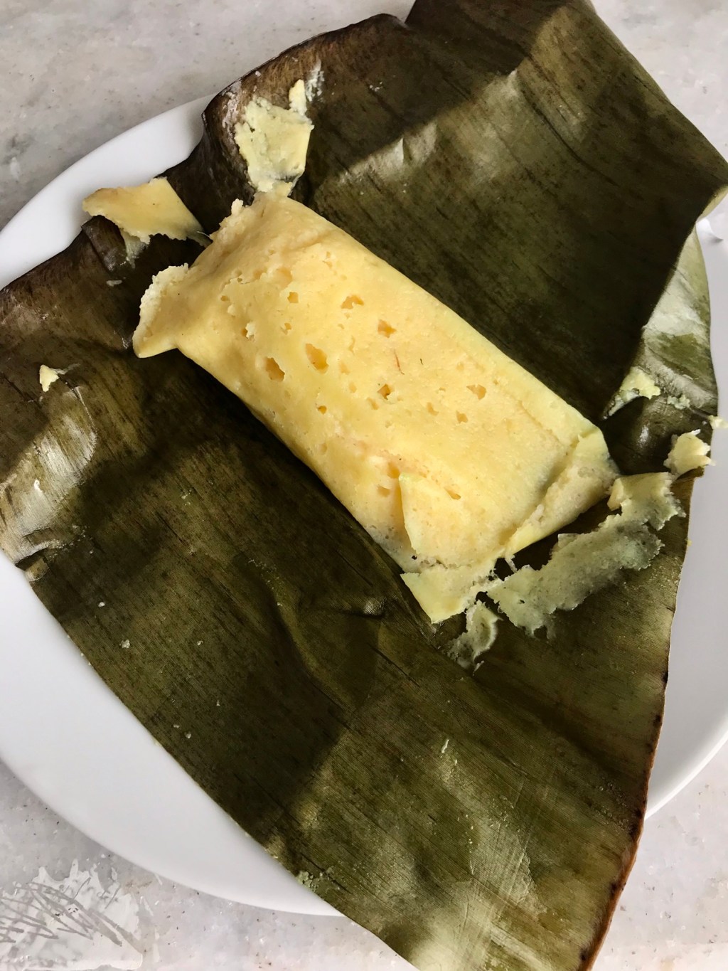 From my first humita batch (with&nbsp;improvisation)