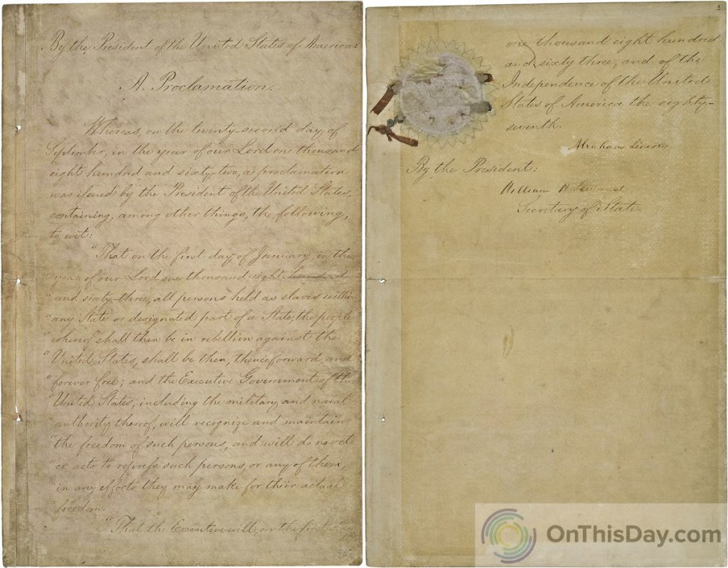 New Years in History (a&nbsp;selection)